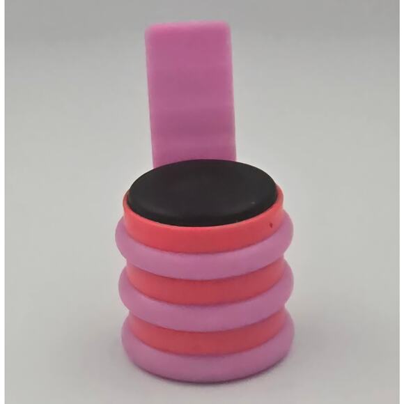 Pink Striped Barrel Shaped Chair Accessory for MGA LOL Surprise OMG Doll House - Picture 1 of 8